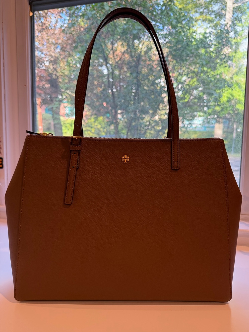 Tory Burch Emerson Double-Zip Tote